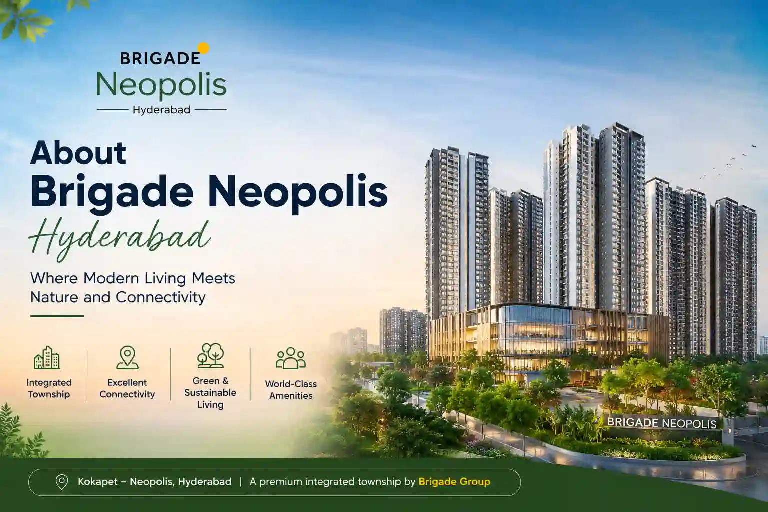 Brigade Neopolis Kokapet Luxury Township Overview
