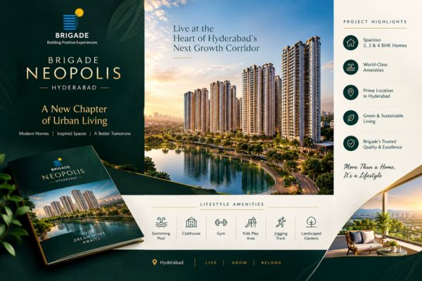 Brigade Neopolis Hyderabad brochure page