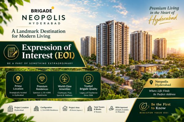 Expression of Interest guide for Brigade Neopolis in Kokapet
