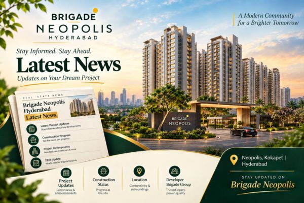 Brigade Neopolis Hyderabad latest news and project updates