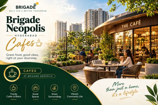 Cafes near Brigade Neopolis in Kokapet