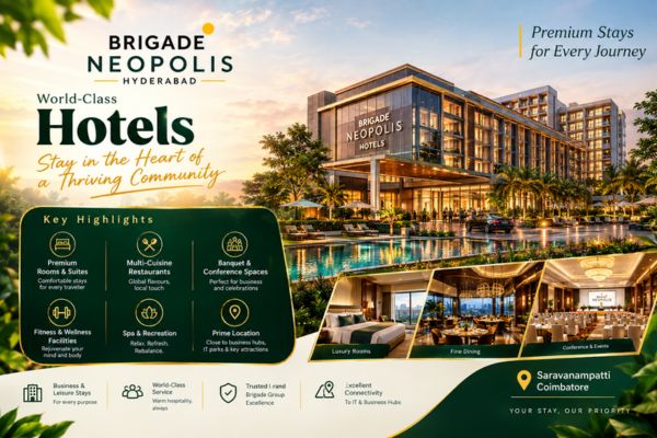Hotels near Brigade Neopolis in Kokapet