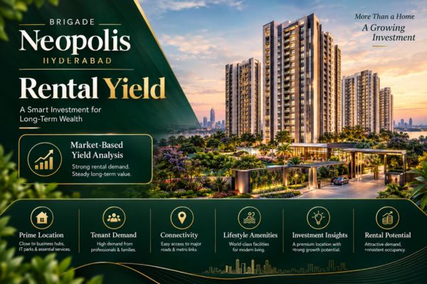 Brigade Neopolis Hyderabad rental yield and returns analysis